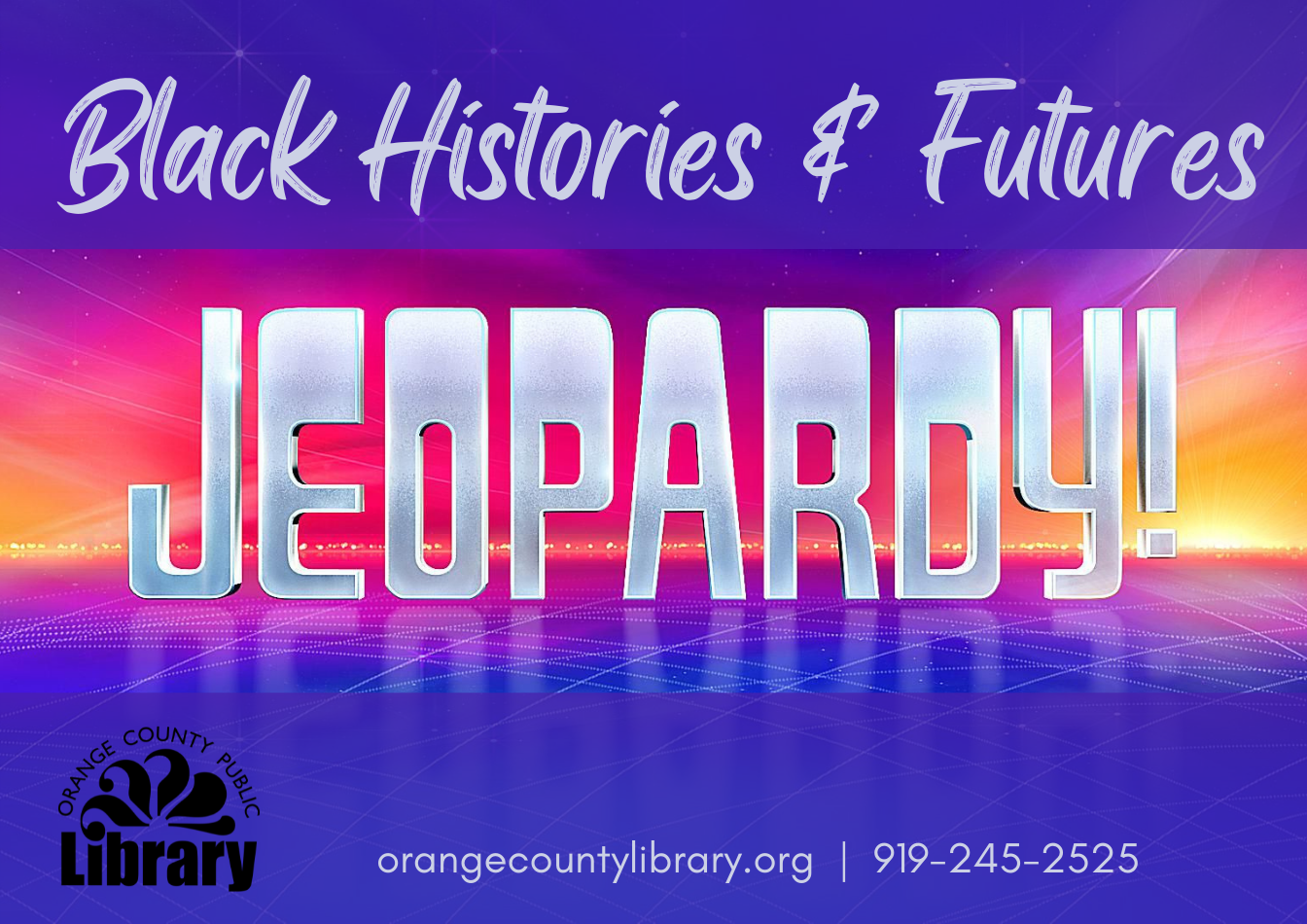 Black Histories and Futures Jeopardy!