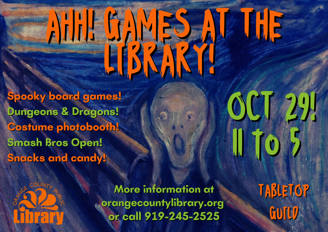 Halloween Games at the Library