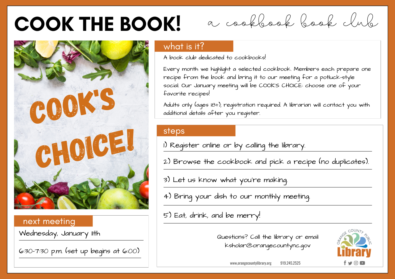 Cook the Book! widget
