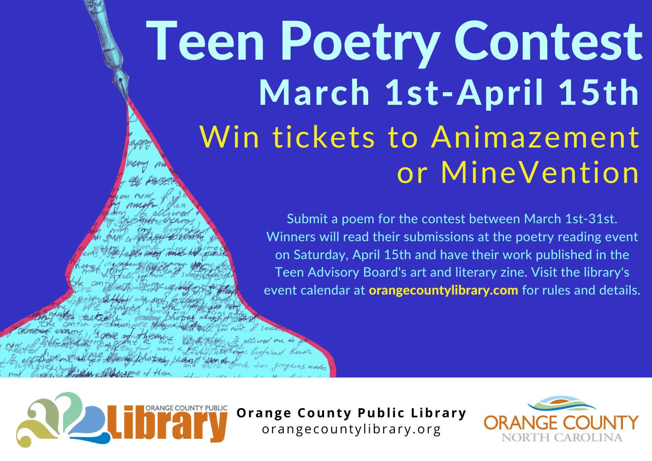 Teen Poetry Contest 2023 