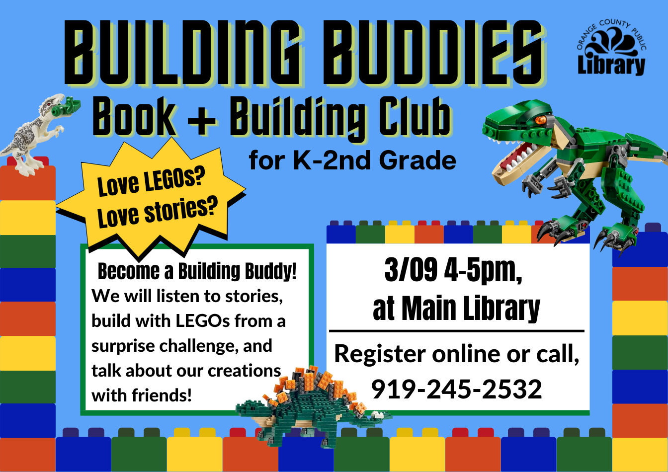 Building Buddies flyer