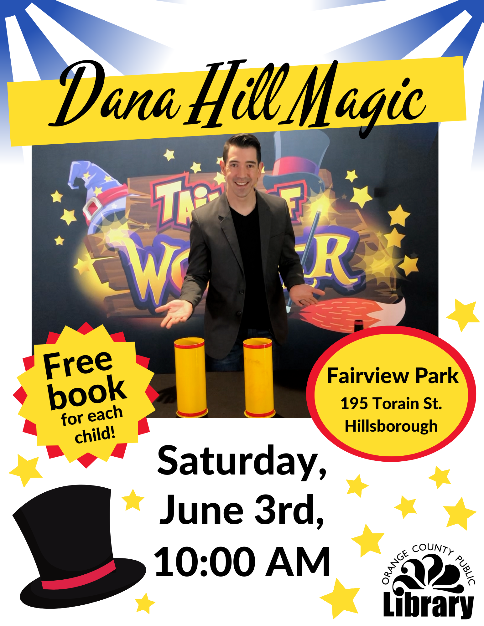 Dana Hill Magic flyer