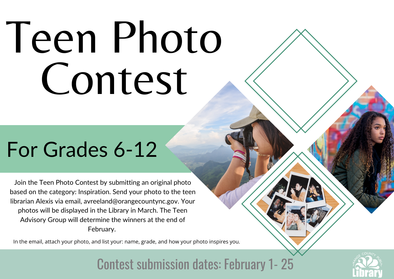 teen photo contest information 
