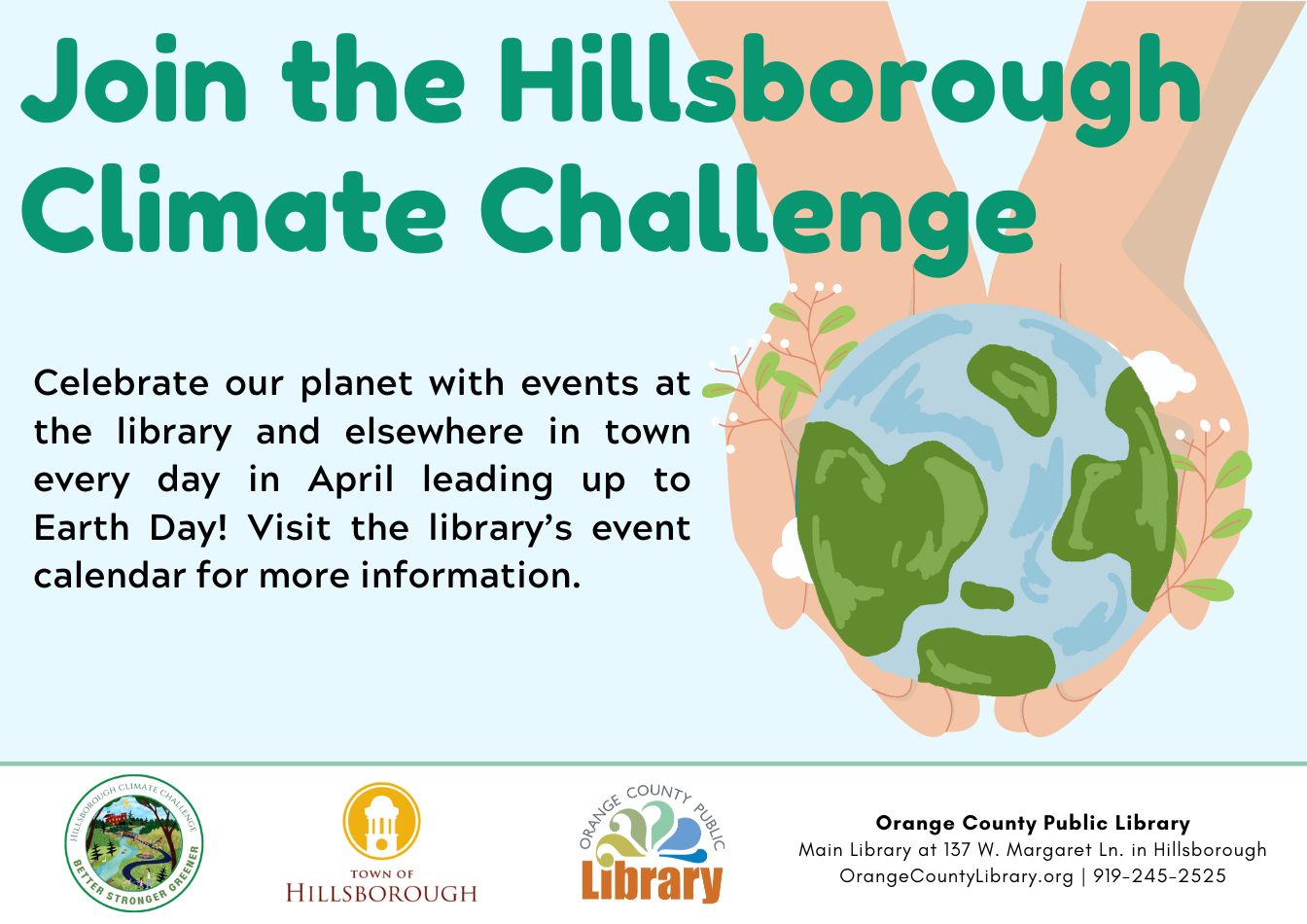 Hillsborough Climate Challenge Book Discussion via Zoom