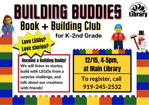 Building buddies flyer