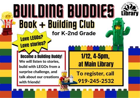 Building Buddies flyer