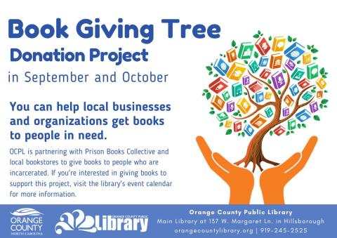  Book Giving Tree Donation Project