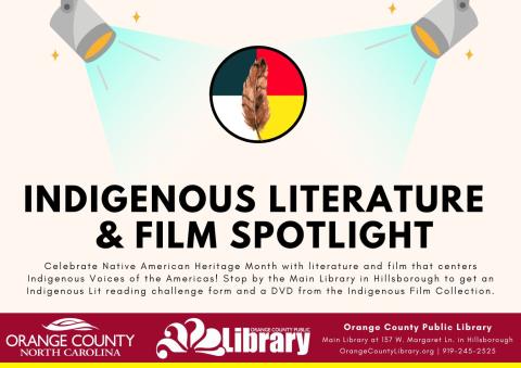 Indigenous Lit & Film Spotlight