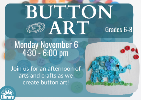 button art flyer