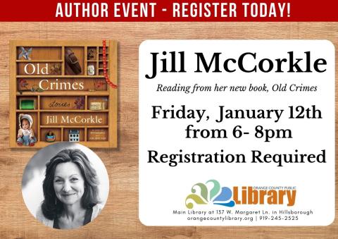 Author Event - Jill McCorkle