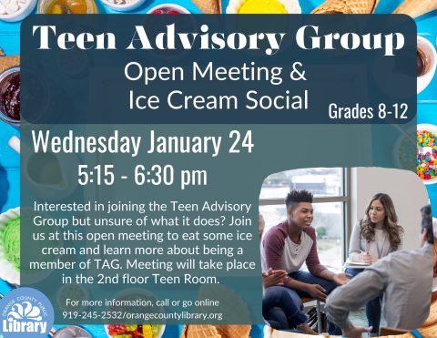 Teen advisory group information 