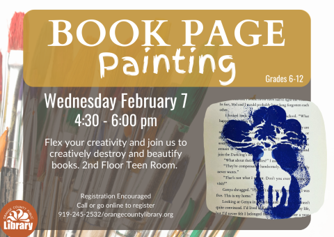 book page painting information 