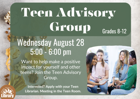 Teen advisory group information 