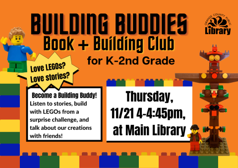 Nov. 21 Building Buddies - Totem Poles