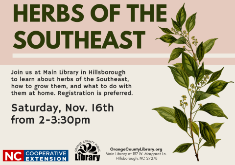 Herbs of the Southeast