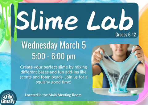 Slime program information 