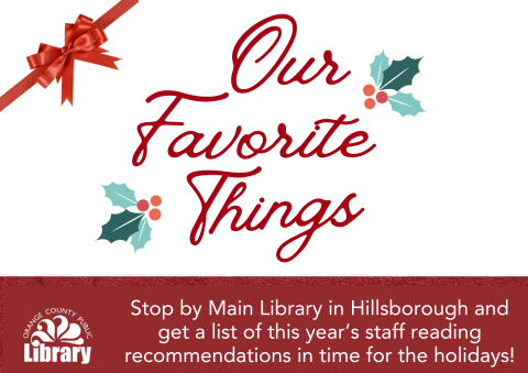 Our Favorite Things: Staff Reading Recommendations