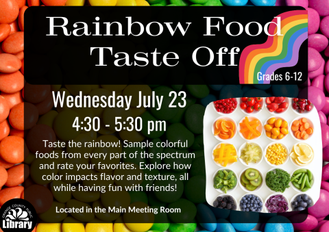 rainbow food taste off information