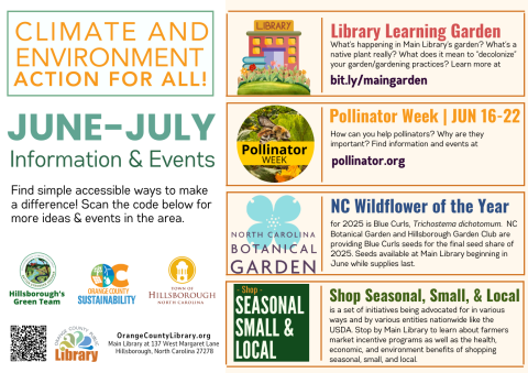 Advertisement: Climate & Environment Action For All! (More information is listed below in Event Details.)