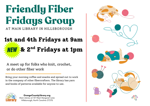 Event Advertisement: Friendly Fiber Added (More information is listed below in Event Details.)