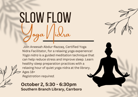 Silhouette of woman in meditative lotus pose