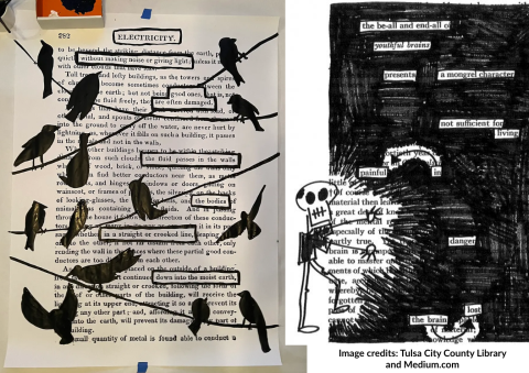 examples of blackout poetry