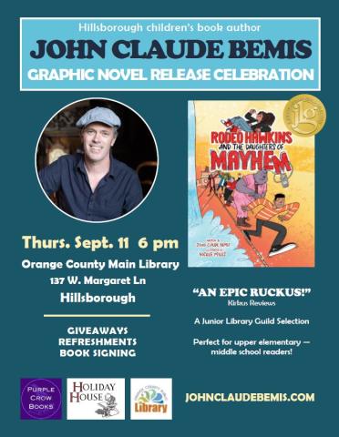 Graphic Novel Book Launch information