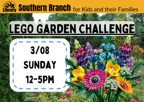 flowers made out of legos