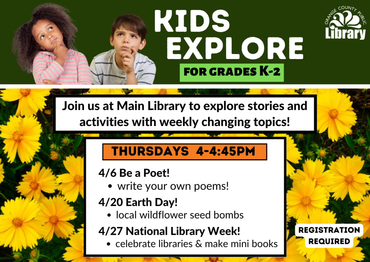 kids explore flyer