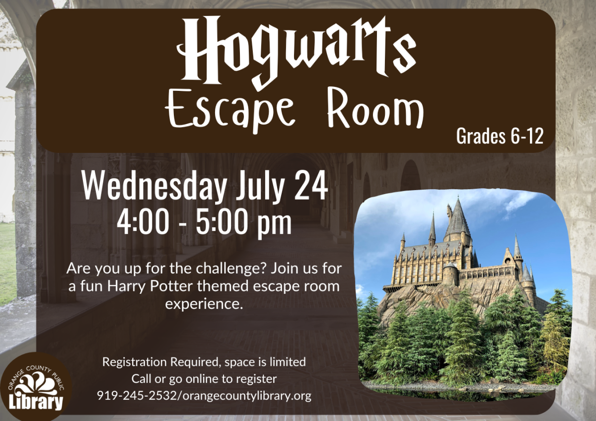 Hogwarts teen escape room information 