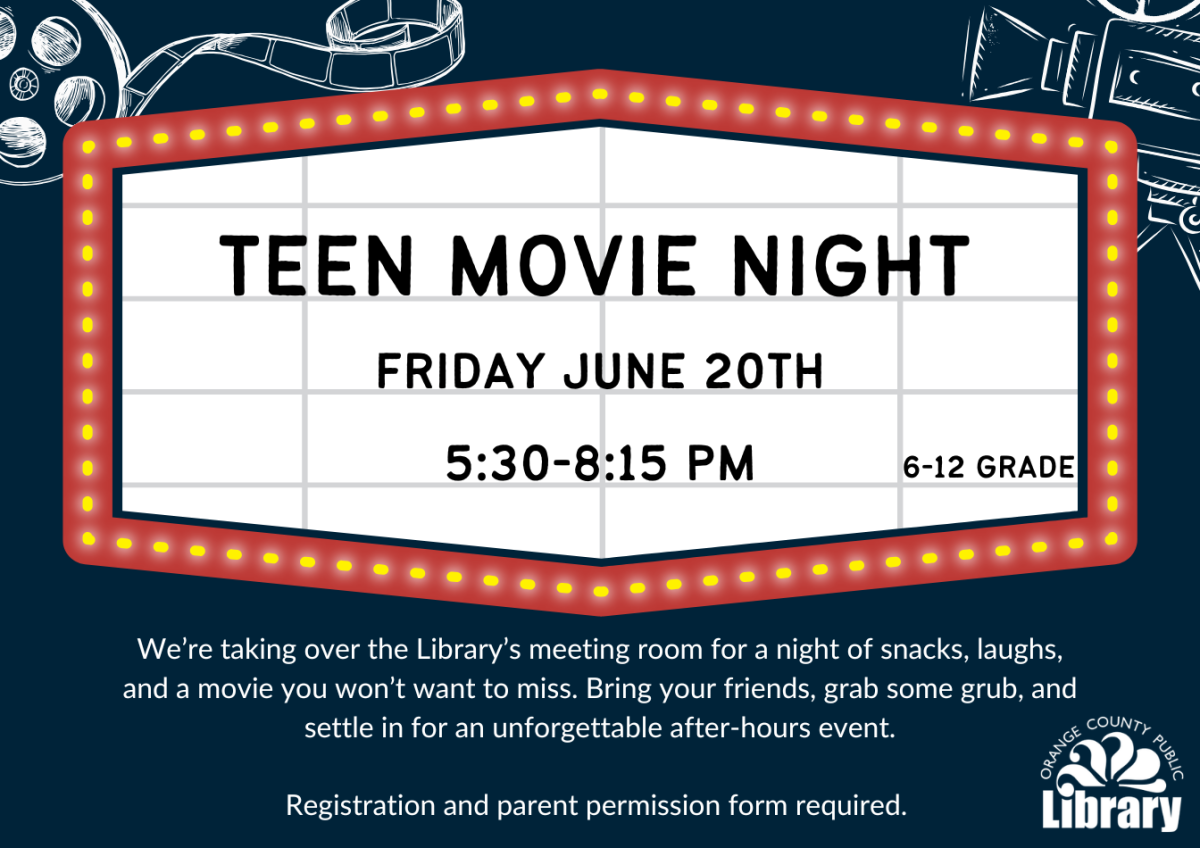 teen movie night information