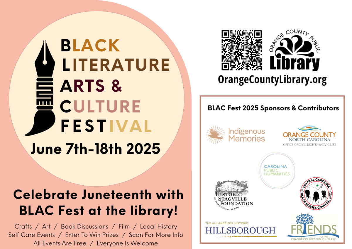 Advertisement: BLAC Fest (More information is listed below in Event Details.)